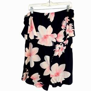 YOINS 3X Women's Top With Shorts Set Blue Skort Plus Size 24W 26W 3XL XXXL